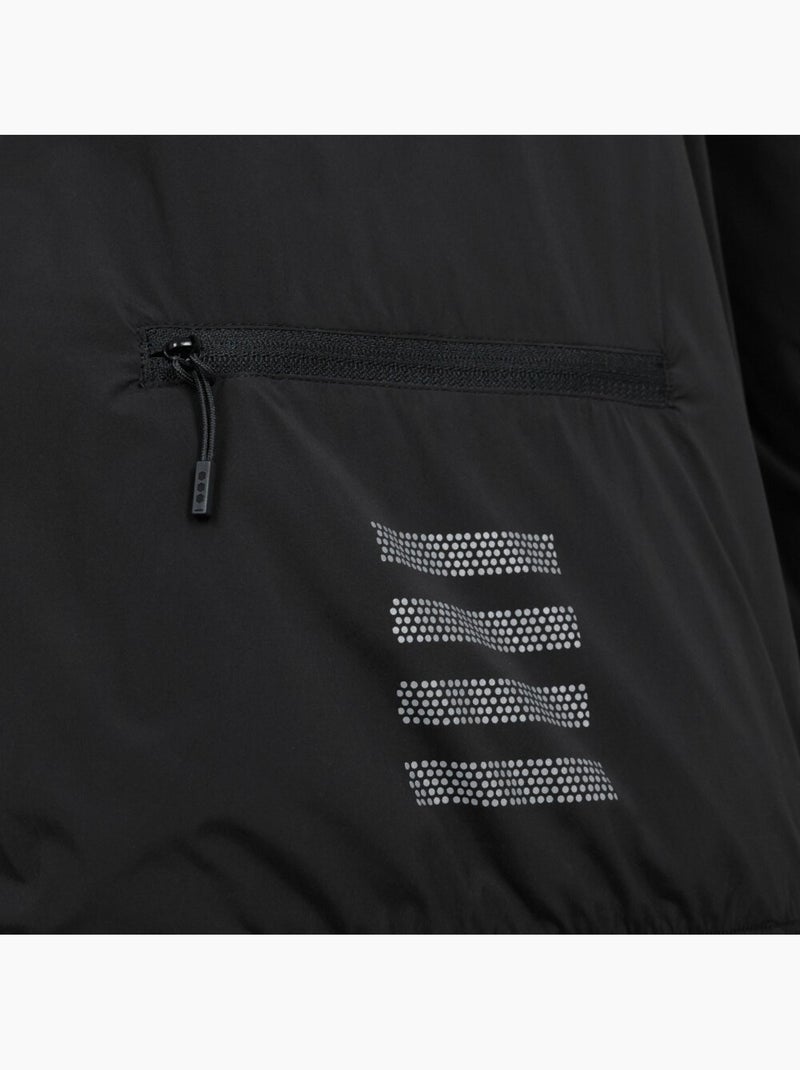 Veste vélo coupe-vent ultralégère homme homme j4 windbreak Noir - Kiabi