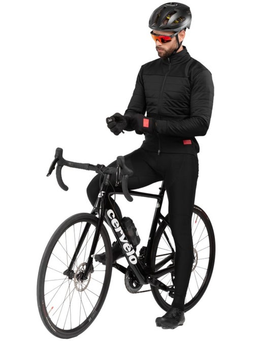 Veste vélo d'hiver softshell homme cyclisme homme dw territory - Kiabi