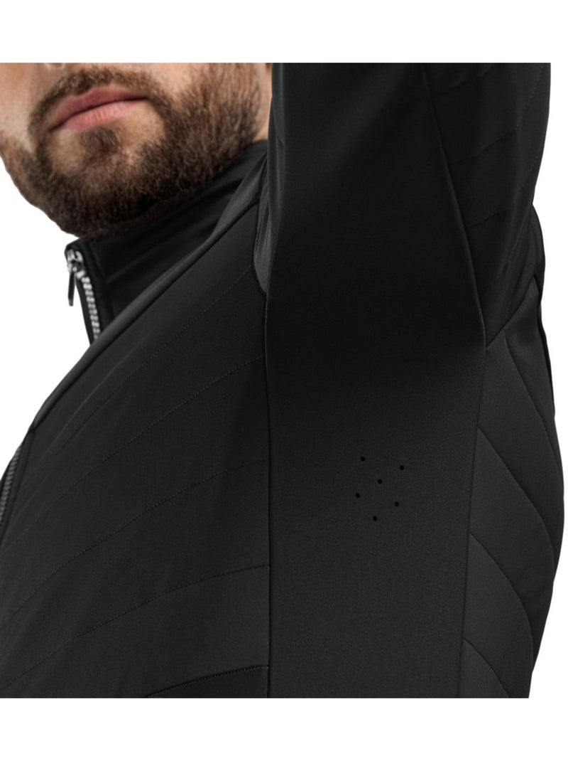 Veste vélo d'hiver softshell homme cyclisme homme dw territory Noir - Kiabi