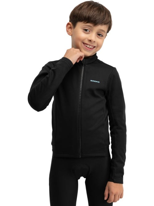 Veste vélo softshell d’hiver garçon cyclisme enfants k-core wheelie - Kiabi