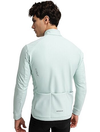 Veste vélo softshell homme cyclisme homme j1 crostis