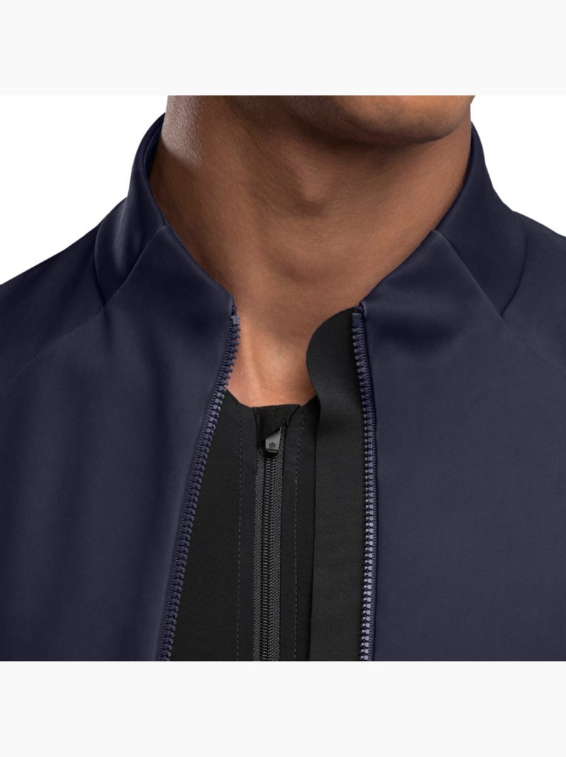 Veste vélo softshell homme cyclisme homme j1 elba Bleu marine - Kiabi