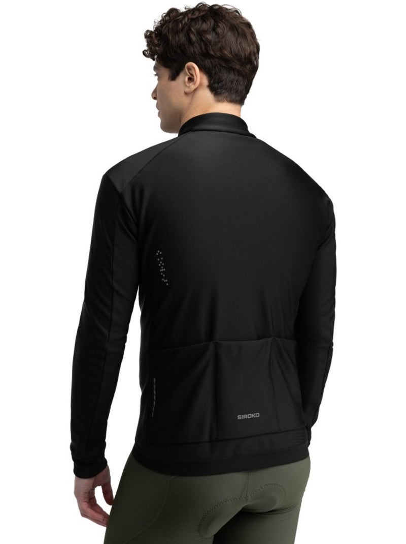 Veste vélo softshell homme cyclisme homme j1 furkapass Noir - Kiabi