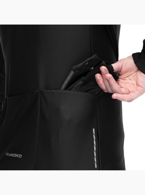 Veste vélo softshell homme cyclisme homme j1 furkapass - Kiabi