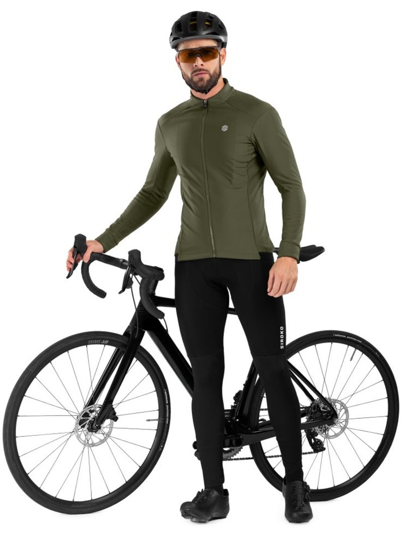Veste vélo softshell homme cyclisme homme j1 khangai Vert - Kiabi