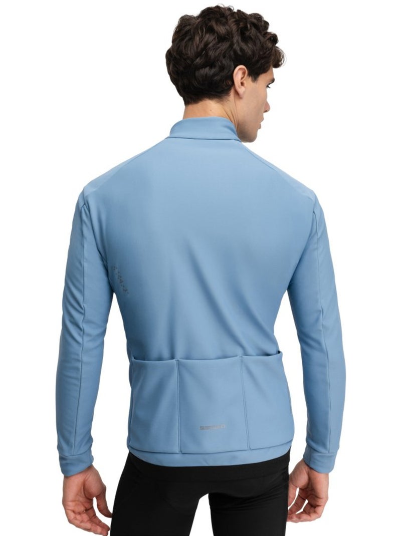 Veste vélo softshell homme cyclisme homme j1 lieja Bleu - Kiabi
