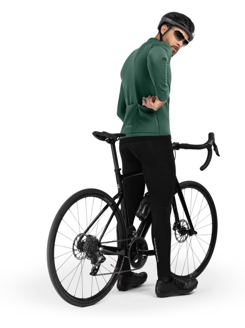 Veste vélo softshell homme cyclisme homme j1 ordino Vert foncé - Kiabi