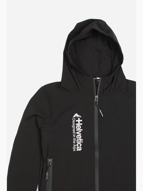 Veste zippé à capuche - Helvetica - Kiabi Veste zippé à capuche - Helvetica - Kiabi