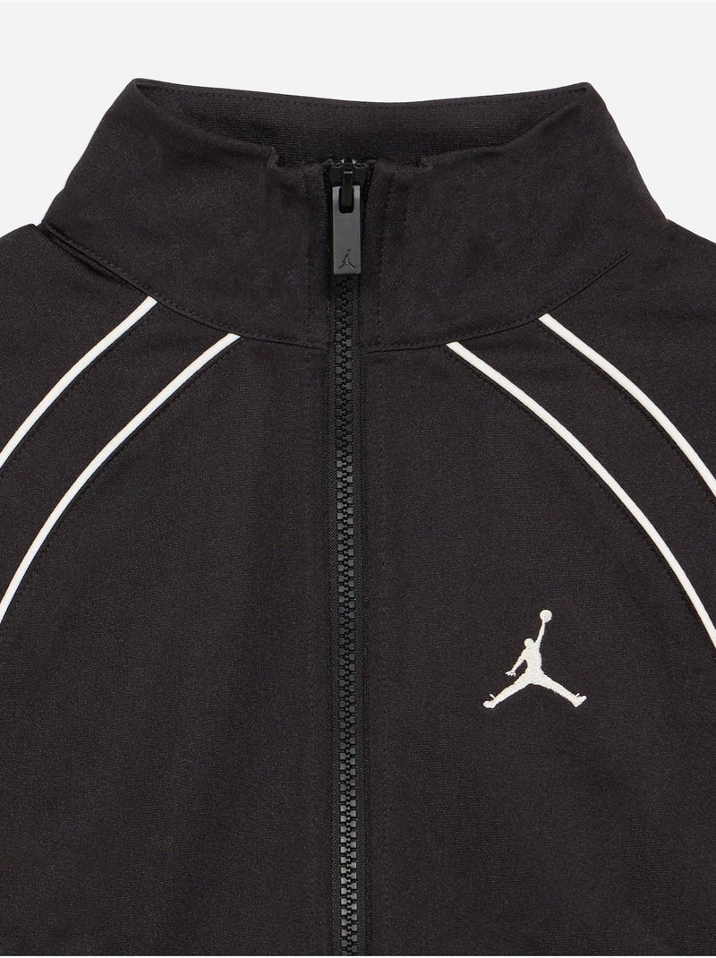 Veste zippé col montant - Jordan Noir - Kiabi