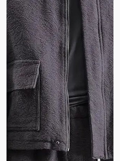 Veste zippée en coton texturé giesto - Kiabi Veste zippée en coton texturé giesto - Kiabi