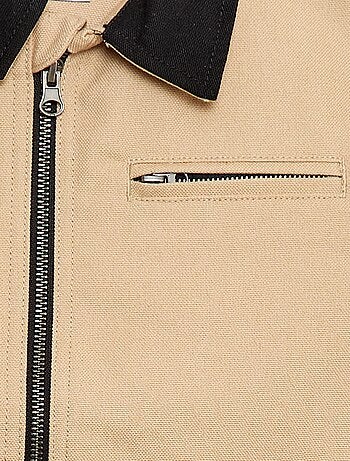 Veste zippée façon workwear