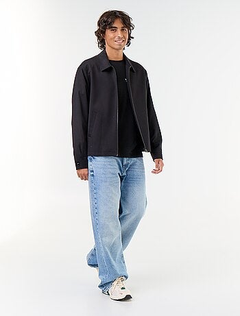 Veste zippée unie