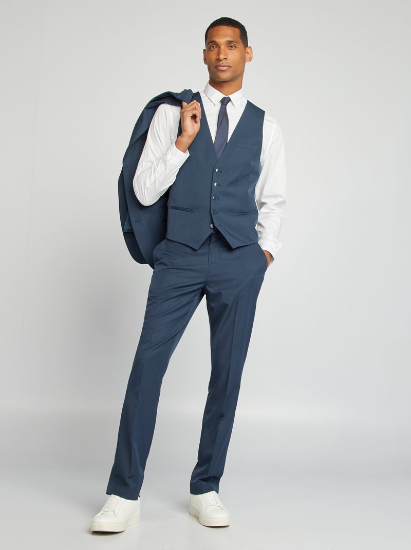 Vestje in oberstijl BLAUW - Kiabi