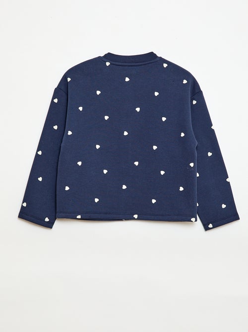 Vestje met lange mouwen en drukknoopsluiting - Kiabi