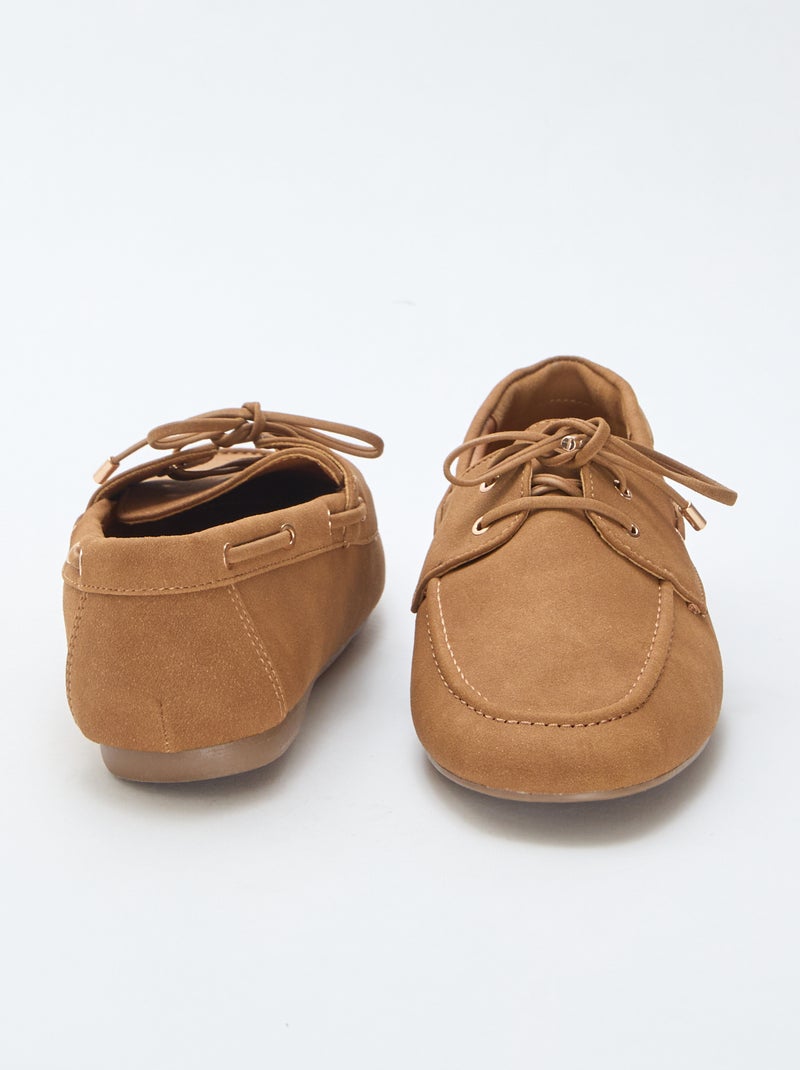 Vetersmokassins Bruin - Kiabi