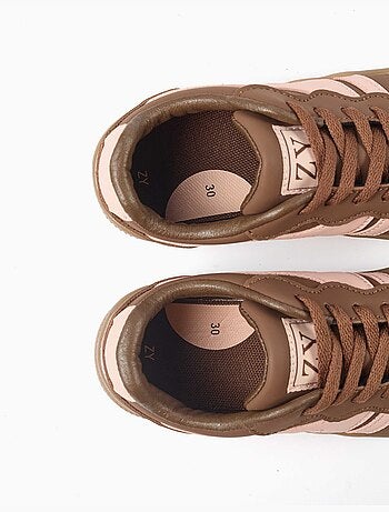 Vetersneakers met antislip rubberen zool