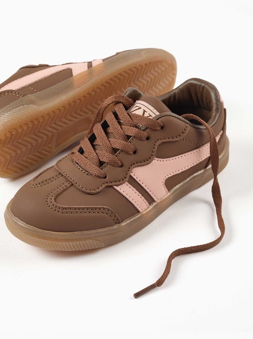 Vetersneakers met antislip rubberen zool - Kiabi Vetersneakers met antislip rubberen zool - Kiabi
