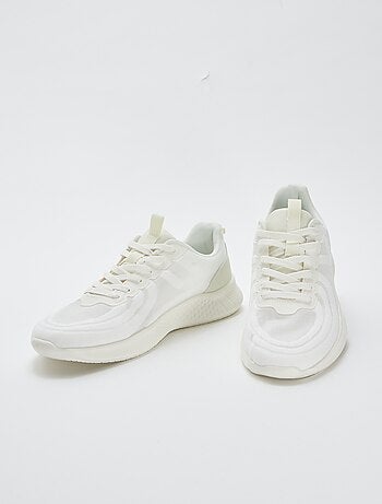 Vetersneakers van mesh - hardloopmodel