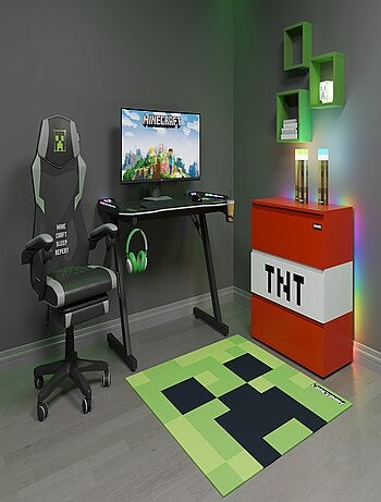 Vierkant antislip gamekleed 'Creeper' 'Roba' - Minecraft