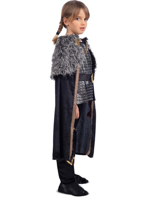 Vikingvrouwenkostuum met cape - Kiabi