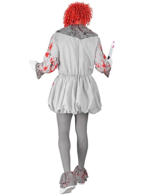 Vintage horrorclownkostuum - Kiabi