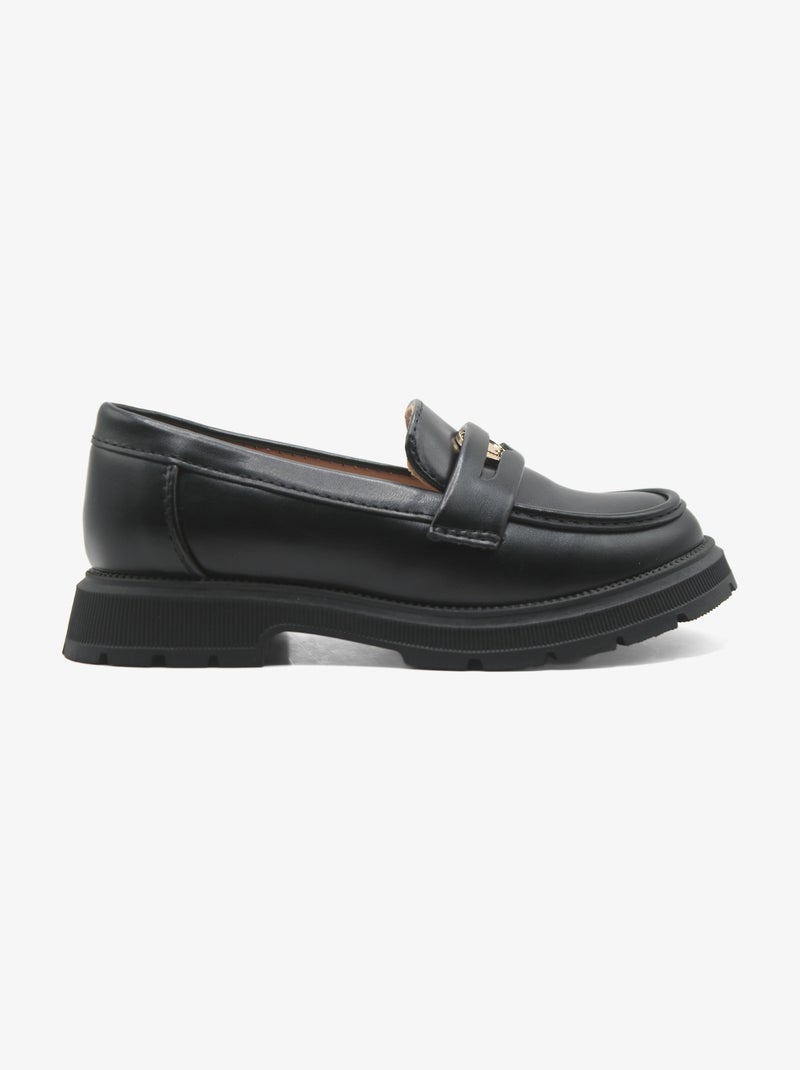 Vintage mocassins Zwart - Kiabi