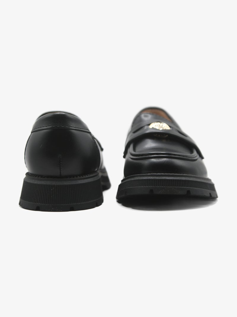 Vintage mocassins Zwart - Kiabi