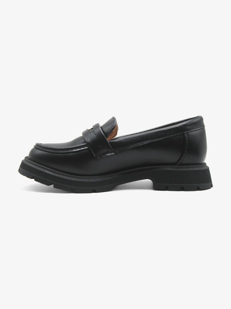 Vintage mocassins Zwart - Kiabi