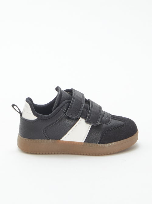 Vintage sneakers met klittenband - Kiabi