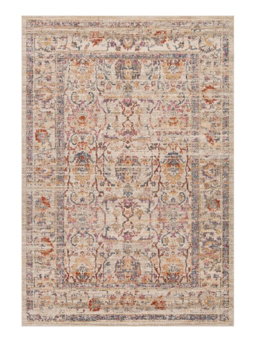 Vintage woondecoratie vloerkleed - Kiabi
