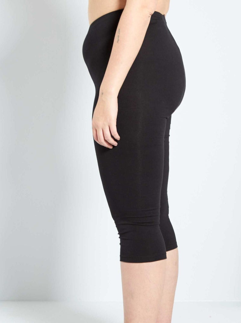 Viscose legging zwart - Kiabi
