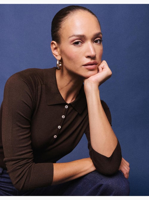 Viscose poloshirt, mo fashion - Kiabi Viscose poloshirt, mo fashion - Kiabi
