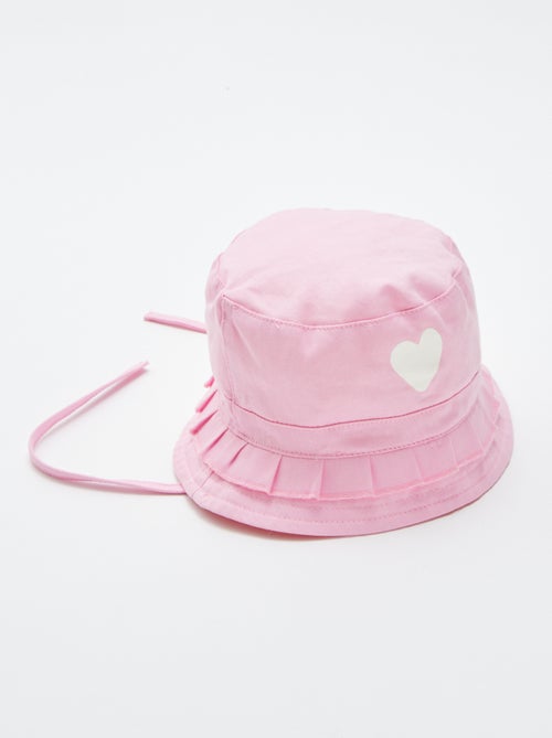 Vissershoedje met ruches - Kiabi