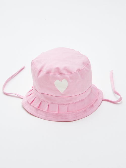 Vissershoedje met ruches - Kiabi