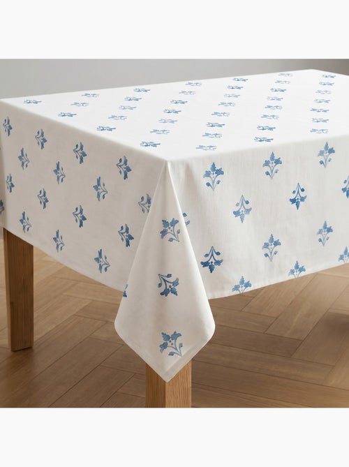 Vlekbestendig tafelkleed met mediterrane bloemenprint - Gamusi. - Kiabi Vlekbestendig tafelkleed met mediterrane bloemenprint - Gamusi. - Kiabi