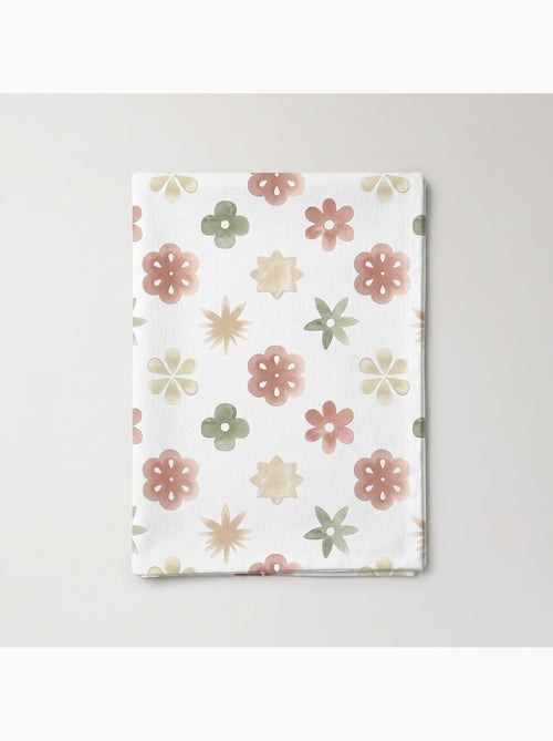 Vlekbestendig tafelkleed met mediterrane bloemenprint - Gamusi. - Kiabi Vlekbestendig tafelkleed met mediterrane bloemenprint - Gamusi. - Kiabi