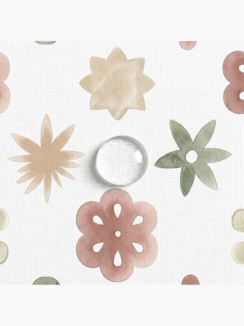 Vlekbestendig tafelkleed met mediterrane bloemenprint - Gamusi. Multicolor - Kiabi