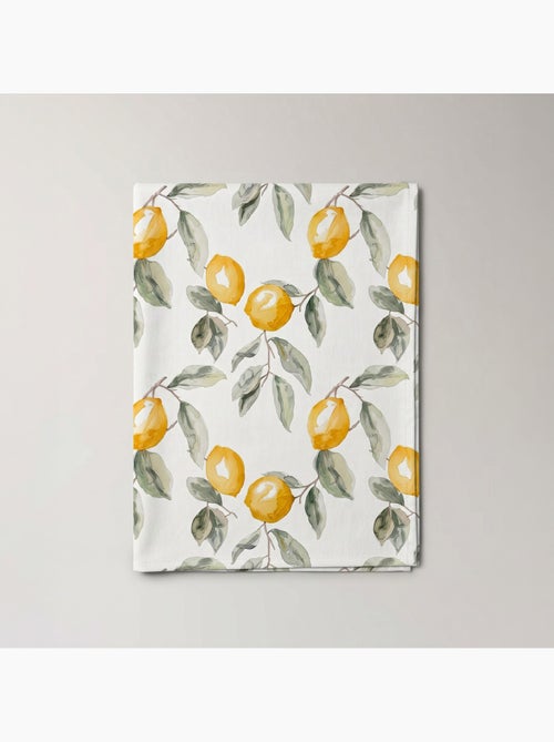 Vlekbestendig tafelkleed met mediterrane citroenprint - Gamusi. - Kiabi Vlekbestendig tafelkleed met mediterrane citroenprint - Gamusi. - Kiabi