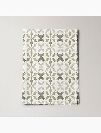 Vlekbestendig tafelkleed met mediterrane geometrische print - Gamusi.