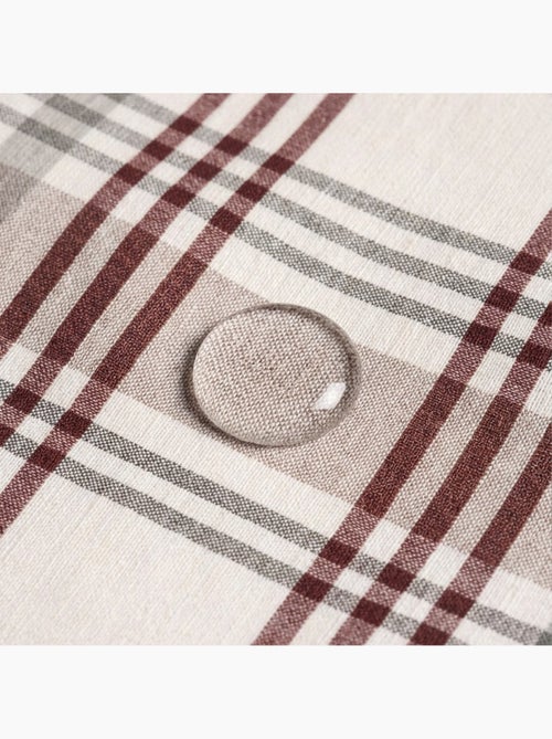 Vlekbestendig tafelkleed met tartandessin, natuurlijke touch en valling - Gamusi. - Kiabi Vlekbestendig tafelkleed met tartandessin, natuurlijke touch en valling - Gamusi. - Kiabi
