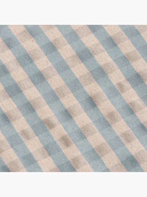 Vlekbestendig tafelkleed met Vichy-ruit van geweven katoen-linnenmix, natuurlijke touch - Gamusi. - Kiabi Vlekbestendig tafelkleed met Vichy-ruit van geweven katoen-linnenmix, natuurlijke touch - Gamusi. - Kiabi