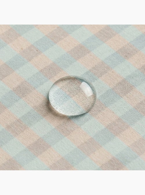 Vlekbestendig tafelkleed met Vichy-ruit van geweven katoen, natuurlijke touch - Gamusi. - Kiabi Vlekbestendig tafelkleed met Vichy-ruit van geweven katoen, natuurlijke touch - Gamusi. - Kiabi
