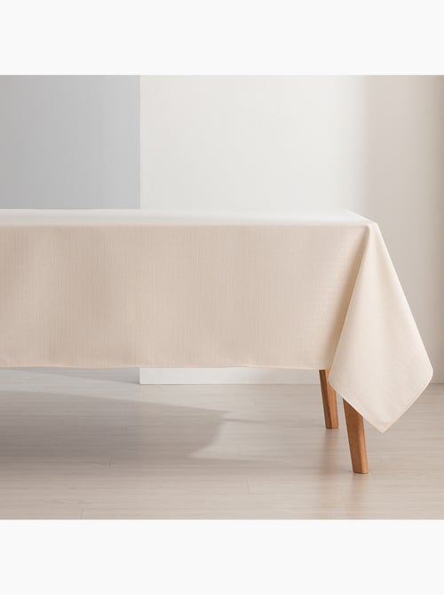 Vlekbestendig tafelkleed van getextureerde stof met honingraatdessin - Gamusi. - Kiabi Vlekbestendig tafelkleed van getextureerde stof met honingraatdessin - Gamusi. - Kiabi