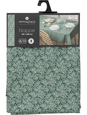 Vlekwerend tafelkleed met plantaardige prints