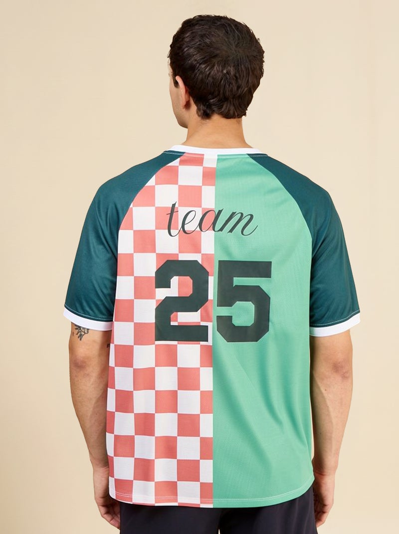 Vloeiend sport-T-shirt - (ekstract) Groen - Kiabi