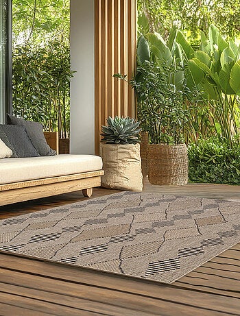 Vloerkleed deco rechthoekig ESSAOUIRA 120 x 170 cm 0,6 cm Future Home