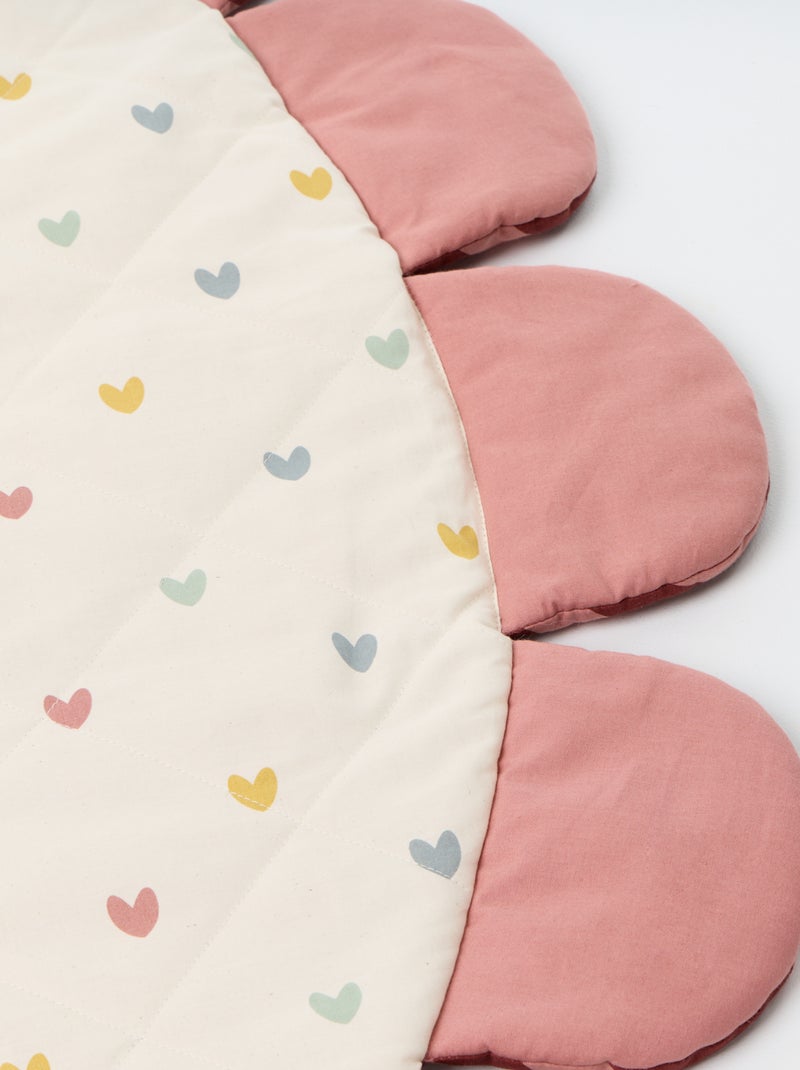 Vloerkleed in bloemvorm Rose - Kiabi