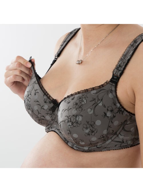 Voedingsbeha met soepele beugels ophélie 'bogema' - Kiabi Voedingsbeha met soepele beugels ophélie 'bogema' - Kiabi