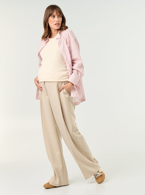 Voedingsblouse met split aan de zijkant - Kiabi Voedingsblouse met split aan de zijkant - Kiabi