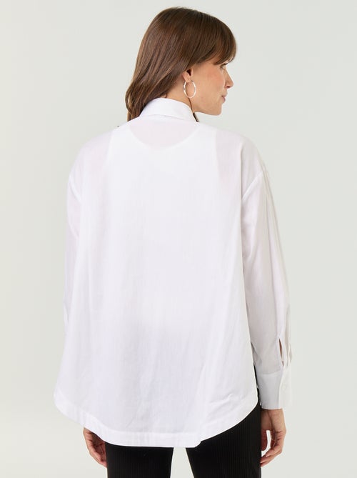Voedingsblouse met split aan de zijkant - Kiabi Voedingsblouse met split aan de zijkant - Kiabi